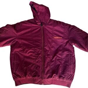 NWT Nike Virginia Tech Players Insulated Jacket Hooded Quilted Flight Jacket